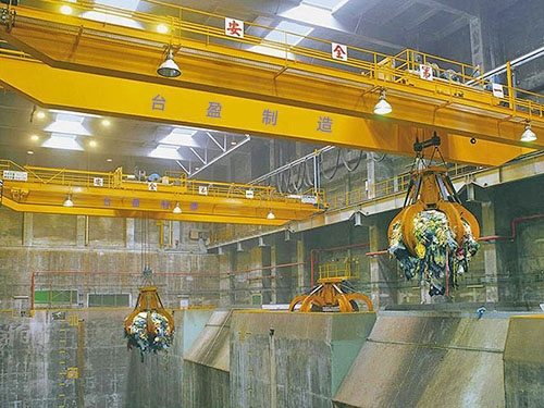 双梁抓斗起重机